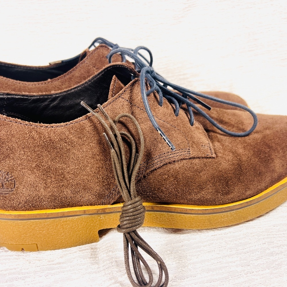 Timberland Brown Suede Shoes